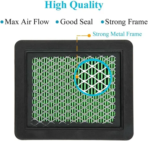 Miniatura 4 de HOODELL Paquete de 2 filtros de aire GCV160, filtro de aire duradero GC160 con filtro de combustible, filtro de aire profesional 17211-ZL8-023