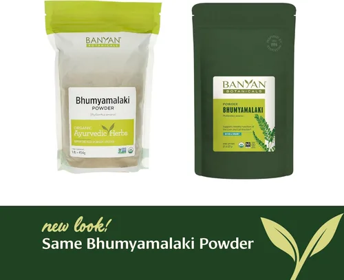 Miniatura 5 de Banyan Botanicals Polvo de Bhumyamalaki - Suplemento orgánico para la salud del hígado* - Phyllanthus spp. - para la desintoxicación natural