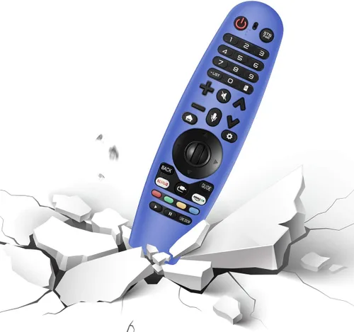 Miniatura 2 de Funda de silicona para control remoto LG Magic Remote, 2 paquetes con cordón