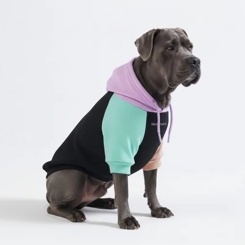 Miniatura 91 de Spark Paws Sudadera con capucha para perro, suéter de primera calidad para perros pequeños, medianos y grandes Trajes cálidos para bulldogs
