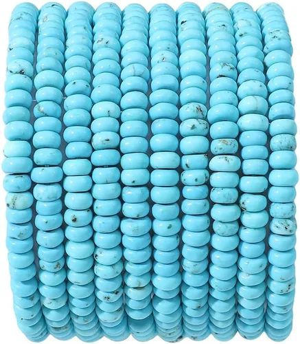 Miniatura 11 de BEADIA Discos de Piedra de Jade Natural de Limón 4x2mm 160pcs Cuentas Semipreciosas Sueltas de Diseño para Hacer Joyas Jade limón