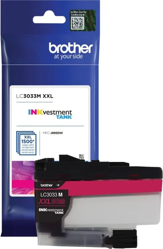 Miniatura 5 de Brother LC3033Y original cartucho de tinta amarillo de alto rendimiento para tanque de tinta, rendimiento de página de hasta 1500 páginas, LC3033