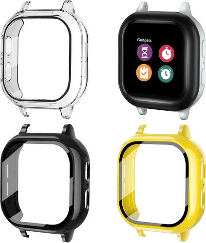 Miniatura 9 de Paquete de 3 fundas compatibles con Gizmo Watch 2 protector de pantalla para niños Funda protectora sensible al tacto Protección duradera