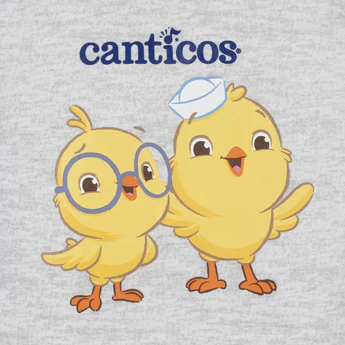 Miniatura 6 de Canticos Pijama de algodón unisex de 4 piezas para bebé