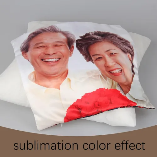 Miniatura 4 de 10 fundas de almohada de 16 x 16 pulgadas a granel, fundas de cojín blancas, fundas de almohada de transferencia de calor, fundas de almohada