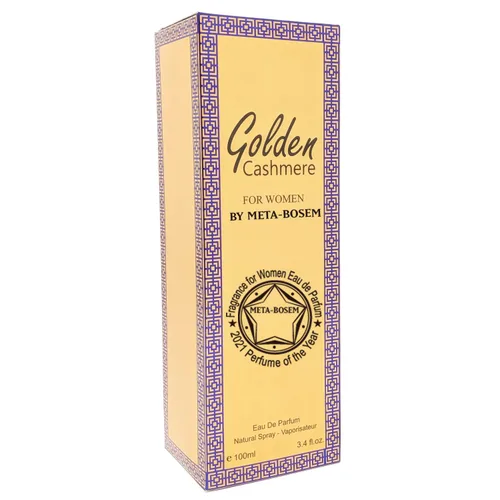 Miniatura 4 de Perfume de cachemira dorada, perfume para mujer, Eau de Parfum Natural Spray Fragancia para Niña, aroma femenino fresco, regalo de vacaciones