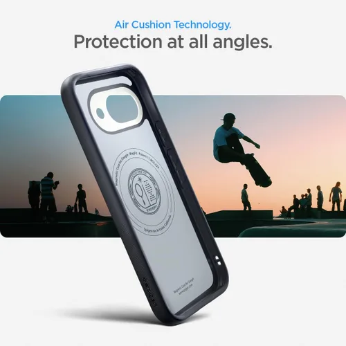 Miniatura 6 de Spigen para Pixel 9a, Funda Nano Pop MagFit (2025) [Compatible con accesorios MagSafe] - Negro y sésamo (2025)