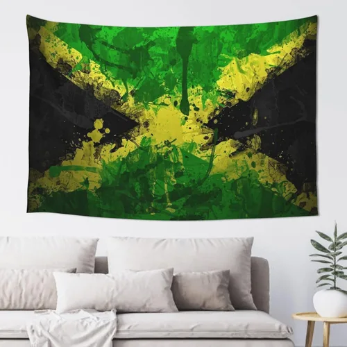 Miniatura 16 de JUHIOPOI Tapiz de bandera de Brasil, decoración de pared, tapices artísticos para colgar en la pared, tapiz de pared para dormitorio, sala de estar