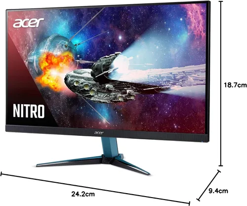 Miniatura 8 de Monitor IPS sin marco con tecnología AMD Radeon FreeSync, para juegos, Acer Nitro, Negro