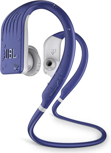 JBL Salto de resistencia: auriculares inalámbricos deportivos, Bluetooth con micrófono, impermeable, batería de hasta 8 horas, funda de carga y
