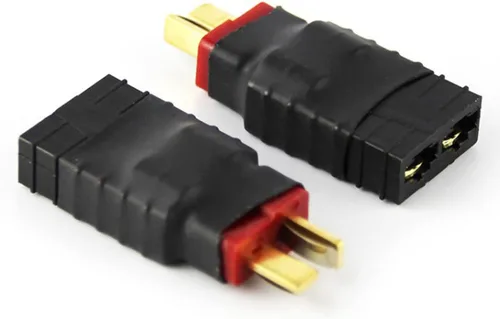 Miniatura 2 de 4 PCS macho Deans T Plug a macho hembra adaptador conector RC cargador de batería adaptador