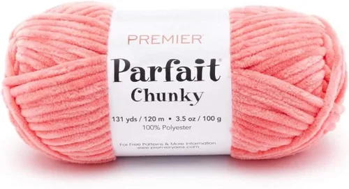 Miniatura 7 de Premier Parfait Hilo Grueso - Súper Voluminoso para Tejer y Hacer Ganchillo, Chenilla, Sunshine