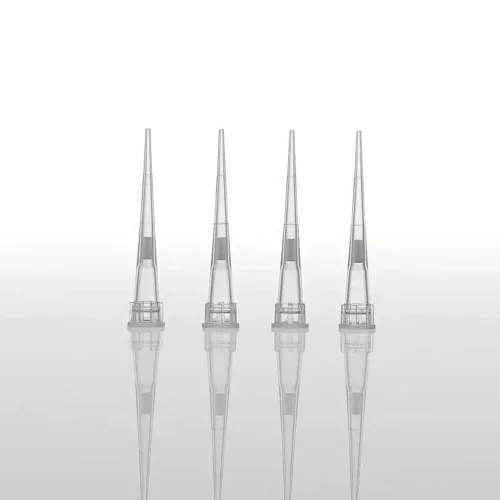 Miniatura 6 de Puntas de pipeta de filtrado de 10 µL – Puntas de pipeta de filtro universales – en rack, sin ARNasa/DNasa y seguras para pirógenos, transparentes