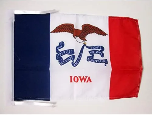 Miniatura 889 de Bandera de México AZ FLAG, 45.7 x 30.5 cm, con cordones - Pequeñas banderas mexicanas de 30 x 45 cm - Bandera de 45.7 x 30.5 cm