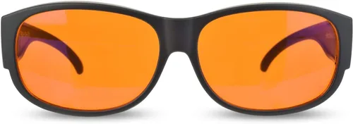 Miniatura 2 de Spectra479 - Se adapta a más del 99.9% de los lentes de bloqueo de luz azul para dormir - Gafas de noche ámbar - Convierte tus lentes graduados