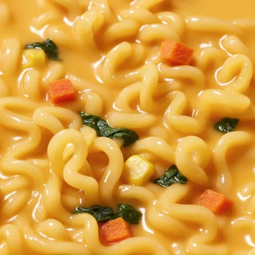 Miniatura 2 de Ramen con queso (cuenco) - Sabor cheddar Fideos instantáneos coreanos no picantes, cremosos y sabrosos, 3.17 onzas (paquete de 6)