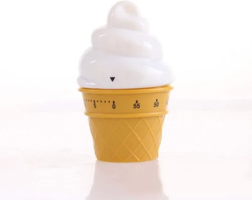 Miniatura 8 de Temporizador mecánico manual Helado Modelos Temporizadores 60 Minutos Cocina Temporizador Reloj contadores de alarma ruidosos (rosa)