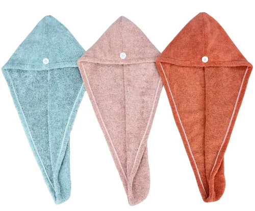 Miniatura 11 de HOPESHINE Toalla de ducha suave para mujer, turbante, toalla de secado para la cabeza, gran regalo para mujeres