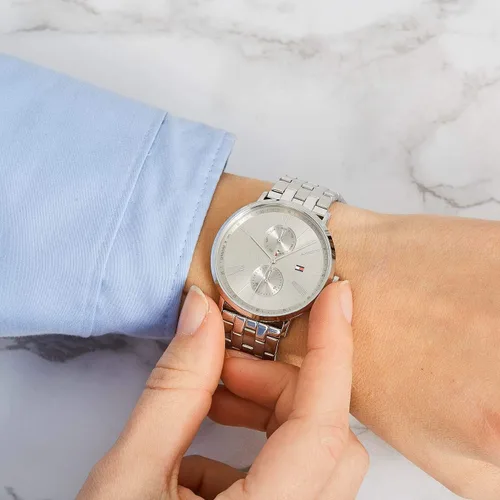 Miniatura 4 de Tommy Hilfiger 1782068 Jenna - Reloj de pulsera para mujer acero inoxidable con correa de acero inoxidable