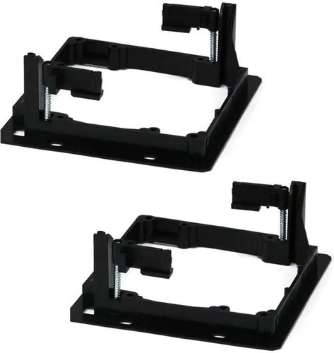 Miniatura 8 de iMBAPrice Soporte de montaje de bajo voltaje de 2 bandas, soporte para paneles de yeso para placas de pared de paso de cables, soporte LV2-2