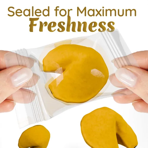 Miniatura 5 de Snackathon Galletas de la fortuna, envueltas individualmente, paquete a granel, Premium hechas en EE. UU. (200 unidades, vainilla)