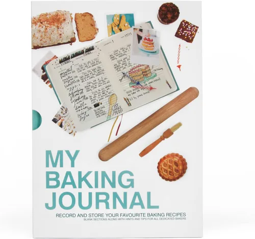 Miniatura 7 de Suck UK Diario de repostería – Cuaderno de recetas en blanco de tapa dura – Crea tu propio libro de cocina y diario de alimentos – Regalo ideal