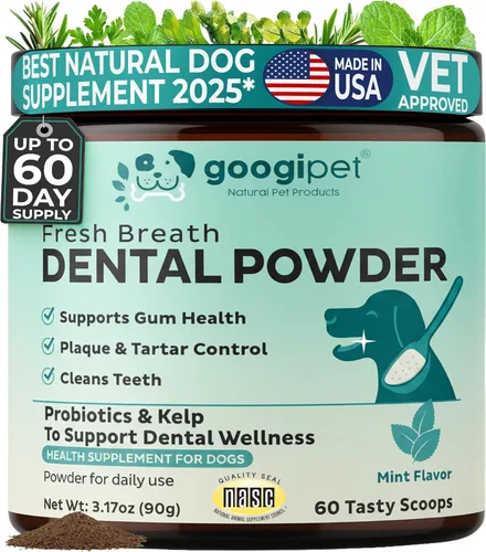 Miniatura 11 de Googipet Probiotics for Dogs Digestive Health – Prebióticos y probióticos masticables para tratamiento de infección por levaduras de perro + enzimas