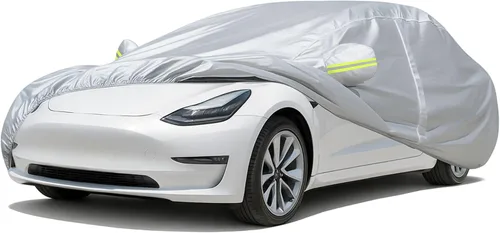 Miniatura 16 de Favoto Funda Impermeable para Automóvil para Todo Clima para Automóviles, 6 Capas de Servicio Pesado para Exteriores Protección contra Lluvia Polvo