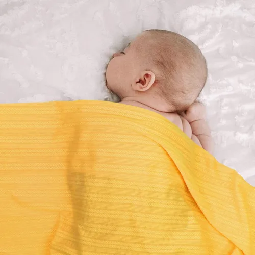 Miniatura 4 de DRESHOW BQUBO Manta de recepción para recién nacido, cálida para niñas con sombrero con lazo y diadema con lazo, regalo para baby shower 1 juego