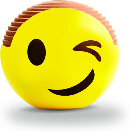 Miniatura 2 de Chia Pet Emoji Winky con paquete de semillas, maceta decorativa de cerámica, fácil de hacer y divertido de cultivar, regalo novedoso, perfecto