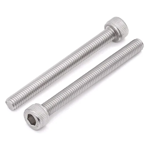 Miniatura 11 de Tornillos de cabeza hueca de 1/4-20 x 1 (30 piezas) Allen Hex Drive, acero inoxidable 18/8 304, rosca completa, acabado brillante, rosca gruesa