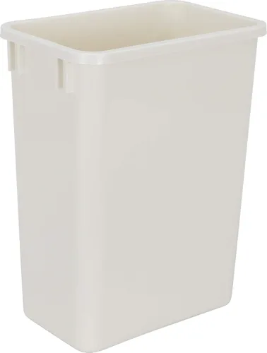 Miniatura 6 de Hardware Resources CAN-50W Contenedor de residuos de plástico, color blanco