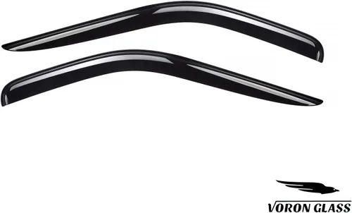 Miniatura 8 de Voron Glass - Protectores de lluvia con cinta adhesiva extra duraderos para Ford Transit 2014-2026, deflectores de ventana, viseras de ventilación