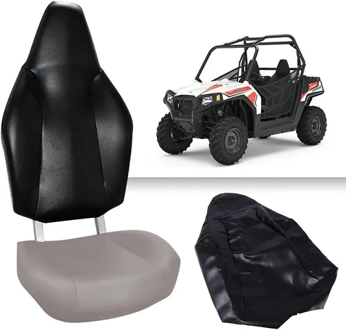 Miniatura 11 de G-PLUS Funda de asiento compatible con Honda Fourtrax 300 1988-2000, funda de asiento negra