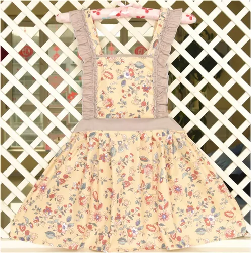 Miniatura 11 de CRB Fashion Delantal infantil para cocinar y hornear Para niños pequeños, niñas, preciosos delantales de chef de cocina