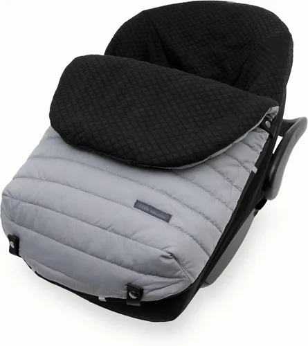 Miniatura 10 de Little Unicorn Saco para asiento de automóvil para bebé, resistente a la intemperie, con cierre magnético, respaldo antideslizante y diseño de arnés