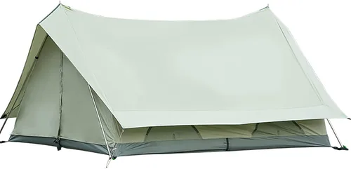Tienda de campaña grande de algodón para 2-3 personas, tienda de campaña familiar tipo torre Tipi, tienda de campaña tipo tipi impermeable,
