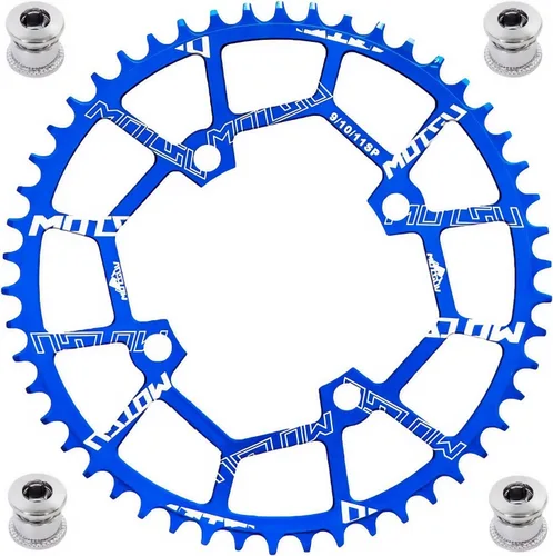 Miniatura 12 de YBEKI Plato de grado profesional 104BCD (30-52T) CNC 7075-T6 Aluminio Narrow-Wide MTB/Carretera Redondo Ovalado Corona de Bicicleta Compatible