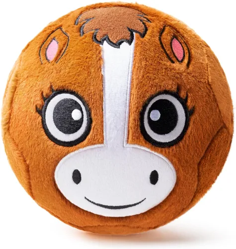 Miniatura 15 de VangeBow Pelotas de fútbol silenciosas para interior para niños pequeños de 1 a 3 años, juguetes de fútbol de peluche suave inflable para bebés