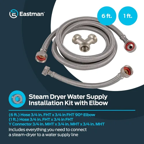 Miniatura 2 de EZ-FLO 41025 kit de instalación de secadora a vapor Eastman