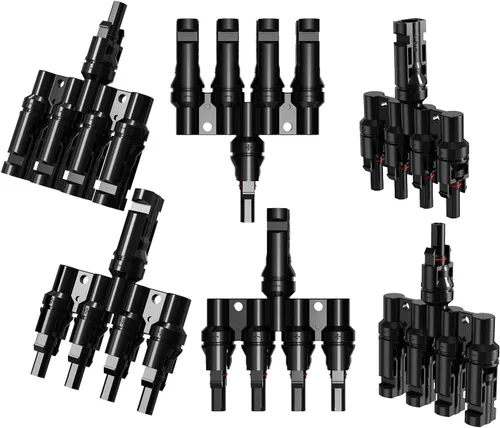 Miniatura 9 de Conectores de panel solar en T, conectores de rama para paneles solares, IP67 impermeable 4 a 1 conectores para 1 par/M/FFFF y F/MMMM