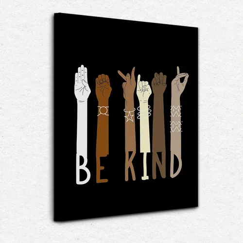 Miniatura 6 de Nogrit Arte de pared afroamericano, educado motivado y melanado, arte de pared de mujer negra para decoración de baño de 14 x 11, decoración