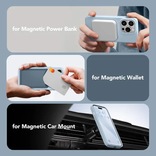 Miniatura 3 de GONEZ Funda de silicona para iPhone 14 Pro Max, compatible con MagSafe, con protector de pantalla + protector de lente de cámara, silicona líquida a
