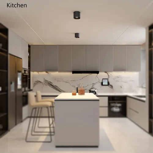 Miniatura 4 de Lámpara de Techo, Luces de Techo de Montaje al Ras LED Regulables Luz de Techo Cilíndrica Luz Puntual para Sala de Estar Pasillo Cocina Comedor