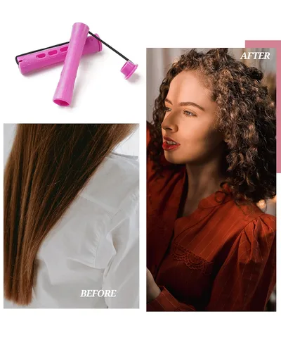 Miniatura 6 de 60 varillas permanentes para cabello natural de mujer, 0.75 pulgadas, rizadores de cabello permanente para cabello largo, mediano y pequeño