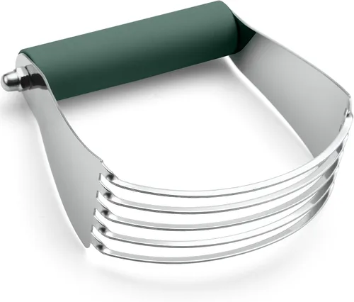 Miniatura 21 de Spring Chef Mezclador de Masa de Tamaño Mediano para Hornear, Herramienta Cortadora de Masa de Acero Inoxidable, Herramienta Manual de Cortador