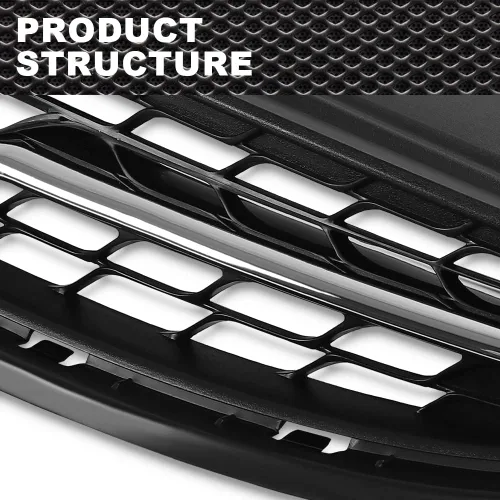 Miniatura 4 de CNNELL Rejilla compatible con Hyundai Elantra 2011 2012 2013
