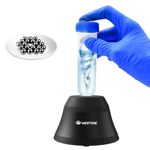 Lab - Mini mezclador de vórtice, 4000 rpm, mezclador de pintura de alta velocidad y mezclador de pintura para pinturas acrílicas, esmalte de gel,