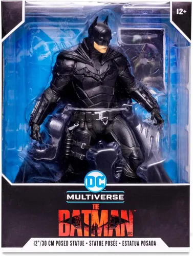 Miniatura 4 de McFarlane Multiverse The Batman de la película de Batman - Figura de lujo de 12 pulgadas, multicolor (el estilo de la figura puede variar)