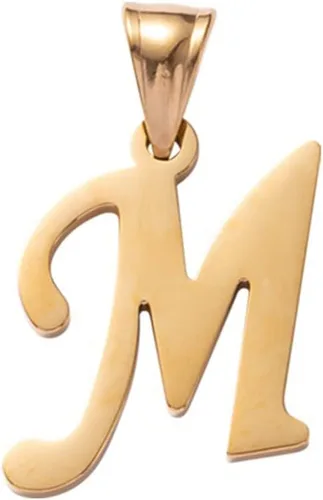 Miniatura 4 de Dijes con inicial de oro de 14 quilates, dije con nombre para mujeres y hombres